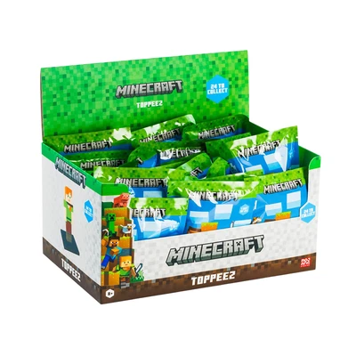 Gambar Toppeez Minecraft Minifigure 3d Foil Bag Random