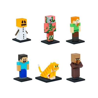 Gambar Toppeez Minecraft Minifigure 3d Foil Bag Random