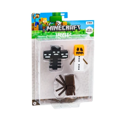 Gambar Toppeez Set 3 Pcs Minecraft Minifigure Blister Random