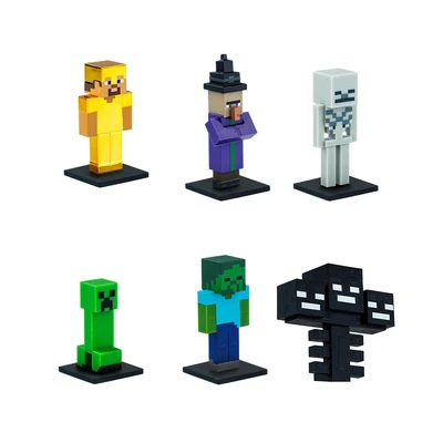 Gambar Toppeez Set 12 Pcs Minecraft Minifigure 3d Deluxe Box Random