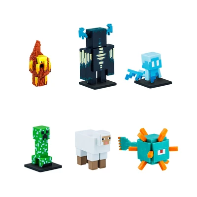 Gambar Toppeez Set 12 Pcs Minecraft Minifigure 3d Deluxe Box Random