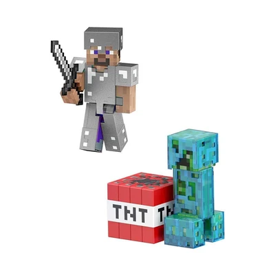 Gambar Minecraft Set Minifigure Diamond Level Random