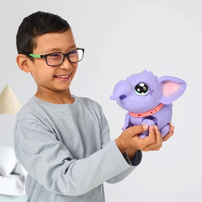 Gambar Little Live Pets My Walking Elephant Jungle Series Toots - Ungu