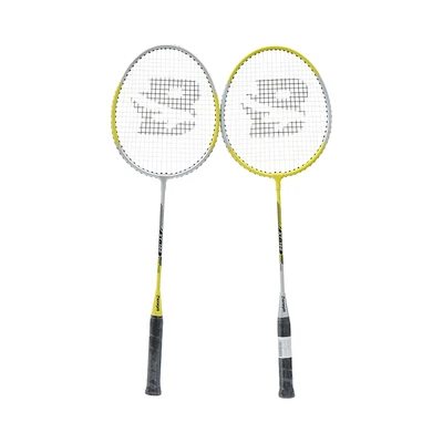 Gambar Berwyn Set 2 Pcs Raket Badminton Alloy & Shuttlecock - Hijau Lime