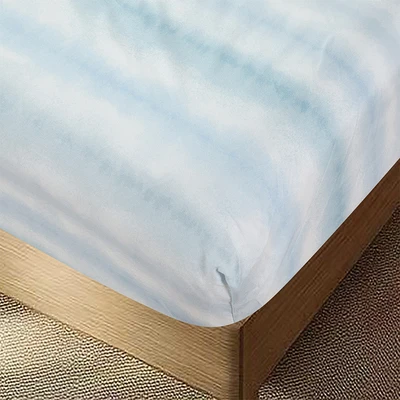 Gambar Selma 100x200 cm Set 3 Pcs Seprai Microfiber Sammy - Biru