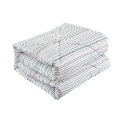 Gambar Selma 160x210 cm Bed Cover Microfiber Sanchez - Abu-Abu/Putih