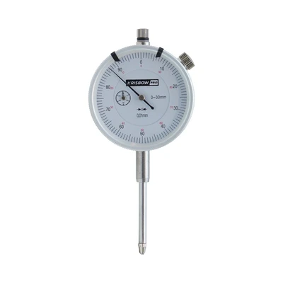 Gambar Krisbow Pro Dial Indicator 0-30/0.01 mm - Silver