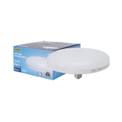 Gambar Krisbow Lumi Bohlam LED UFO 24 Watt 2640 Lumen Cool Daylight - Putih
