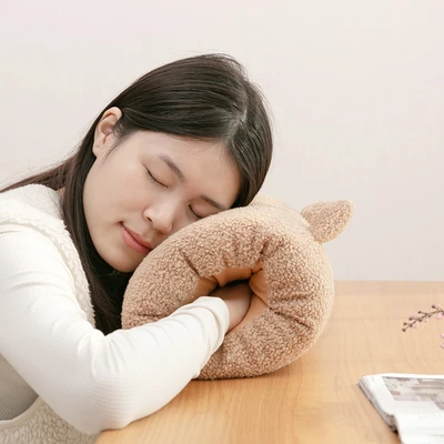 Gambar Forhom 36x23x15 cm Bantal Tidur Persian Cat - Cokelat