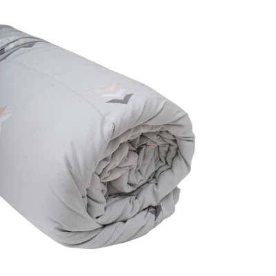Gambar Sleeplite 150x200 cm Selimut Microfiber Cloudy Tribal - Abu-Abu