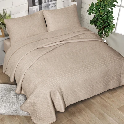 Gambar Sleeplite 150x200cm Selimut Microfibre Air Jacquard - Cokelat