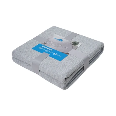 Gambar Sleeplite 150x200cm Selimut Microfibre Air Jacquard - Abu-Abu