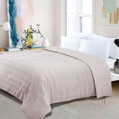 Gambar Sleeplite 150x200 cm Selimut Seersucker - Pink Dusty