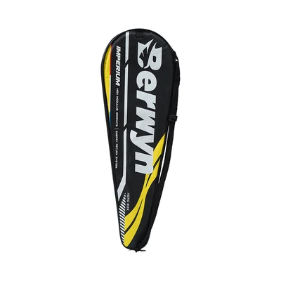 Gambar Berwyn Raket Badminton Carbon Graphite - Hitam