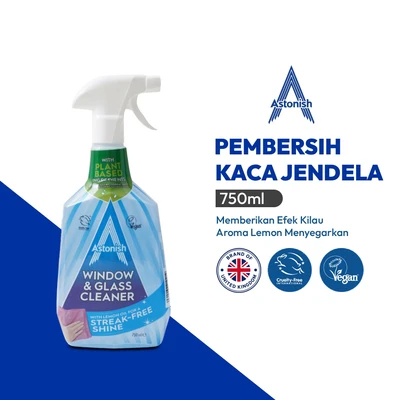 Gambar Astonish Pembersih & Pengilap Kaca Jendela Lemon 750 ml - Biru
