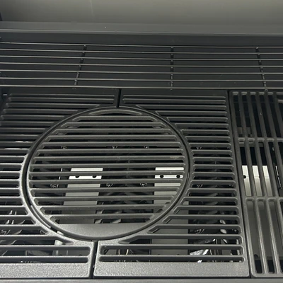 Gambar Celcio&Co Pemanggang Gas Bbq 4 Tungku Dengan Side Burner - Hitam