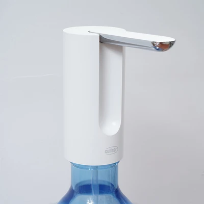 Gambar Culinart Pompa Air Galon Flip Rechargeable - Putih/Silver