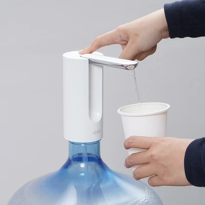 Gambar Culinart Pompa Air Galon Flip Rechargeable - Putih/Silver