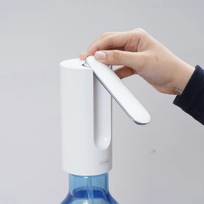 Gambar Culinart Pompa Air Galon Flip Rechargeable - Putih/Silver