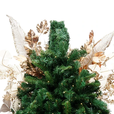 Gambar Noelle 240 cm Pohon Natal Christmas Prelit Alpina - Hijau