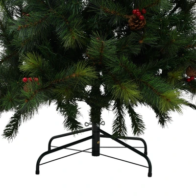 Gambar Noelle 200 cm Pohon Natal Christmas Slim Cone Berry - Hijau