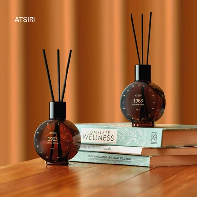 Gambar Atsiri Fresh & Citrus 1963 Reed Diffuser 100 ml