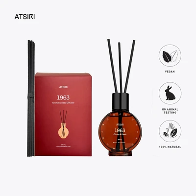 Gambar Atsiri Fresh & Citrus 1963 Reed Diffuser 100 ml