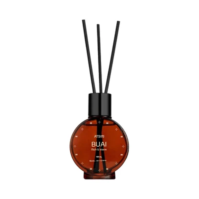 Gambar Atsiri Rich & Warm Buai Reed Diffuser 100 ml- Cokelat