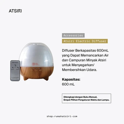 Gambar Atsiri Diffuser Aromaterapi 600 ml - Mix