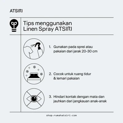 Gambar Atsiri Floral Nina Linen Spray 100 ml - Mix