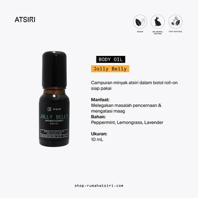 Gambar Atsiri Jollybelly Minyak Aromaterapi 10 ml - Hitam