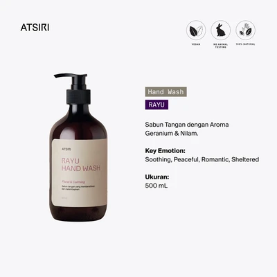 Gambar Atsiri 500 Ml Floral & Calming Rayu Sabun Cuci Tangan - Mix
