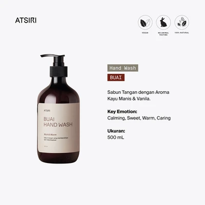 Gambar Atsiri 500 Ml Rich & Warm Buai Sabun Cuci Tangan - Mix