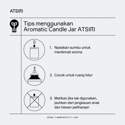 Gambar Atsiri 1963 Lilin Aromatik 90 gr - Cokelat