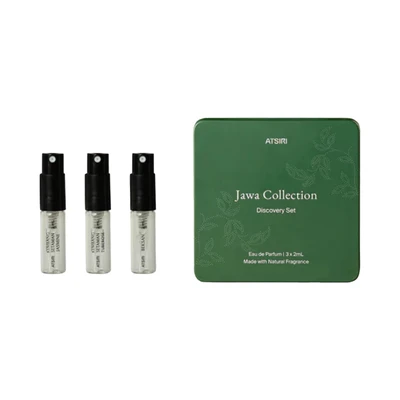 Gambar Atsiri Jawa Collection Discovery Eau De Parfum Set 3 pcs - Hijau