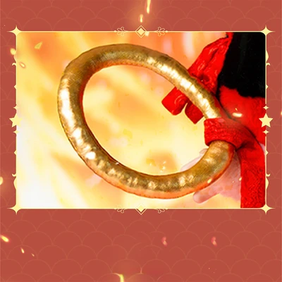 Gambar Kimmon Gantungan Kunci Boneka Nezha Limited Random