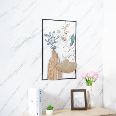 Gambar Informa Hiasan Dinding Multi Plants Besi & MDF 40x59.7 cm V2 - Mix
