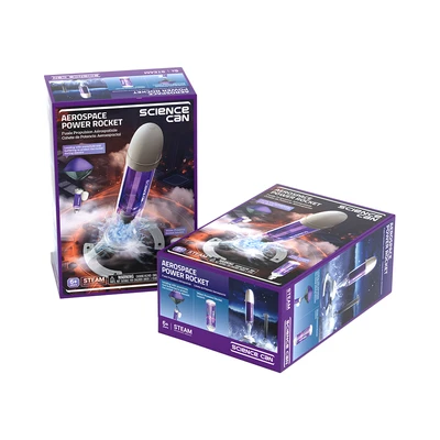 Gambar Science Can Set Aerospace Power Rocket Transparan - Putih