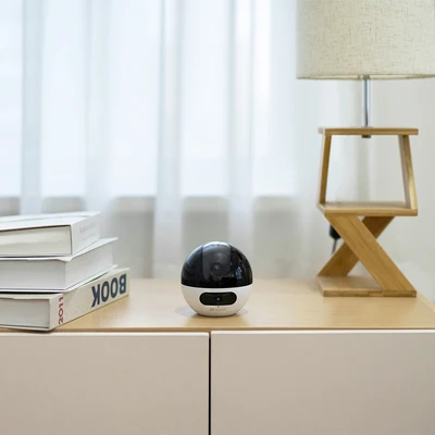 Gambar Ezviz IP Camera PTZ Dual Lens 4MP+4MP - Putih