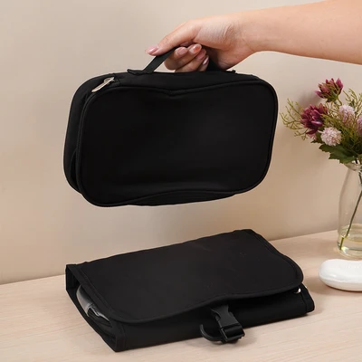 Gambar Passport Tas Organizer Toiletry Gantung - Hitam