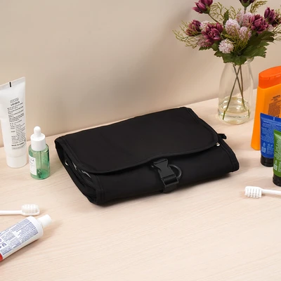 Gambar Passport Tas Organizer Toiletry Gantung - Hitam
