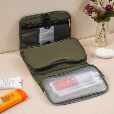 Gambar Passport Tas Organizer Toiletry Gantung - Hijau