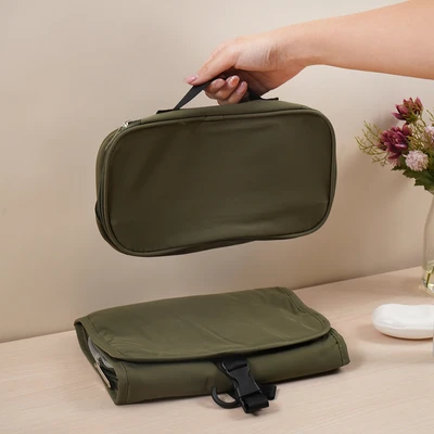 Gambar Passport Tas Organizer Toiletry Gantung - Hijau