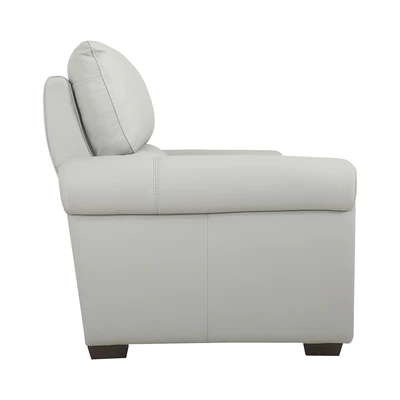 Gambar Ferrara Bern Sofa Kulit 2 Seater - Abu-Abu