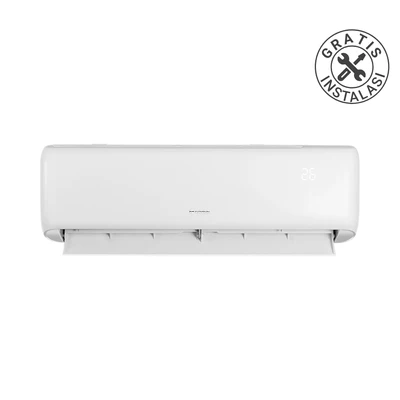 Gambar [Gratis Instalasi] Gree Air Conditioner 1/2 PK GWC-05N1A - Putih
