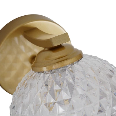 Gambar Eglare Chrysant Lampu Dinding E14 - Gold