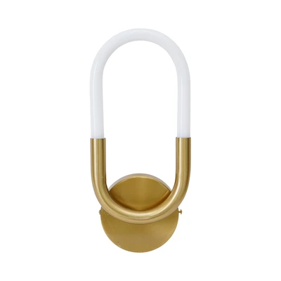 Gambar Eglare Odelia Lampu Dinding Indoor LED 3000K 10 Watt - Gold Brass