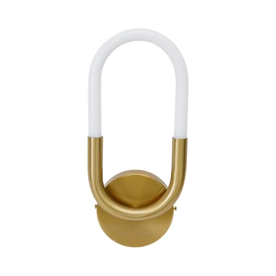 Gambar Eglare Odelia Lampu Dinding Indoor LED 3000K 10 Watt - Gold Brass