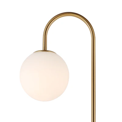 Gambar Eglare Dalton Lampu Lantai E27 - Putih/Brass