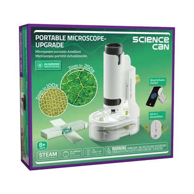 Gambar Science Can Set Portable Microscope Upgrade - Putih